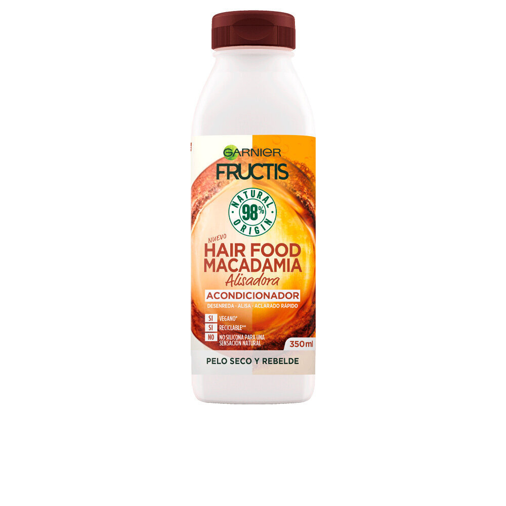 Palsam Garnier fructis hair food macadamia sirgendav 350 ml hind ja info | Palsamid | hansapost.ee