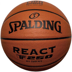 Spalding React TF-250 korvpall (7) hind ja info | Spalding Sport, puhkus, matkamine | hansapost.ee