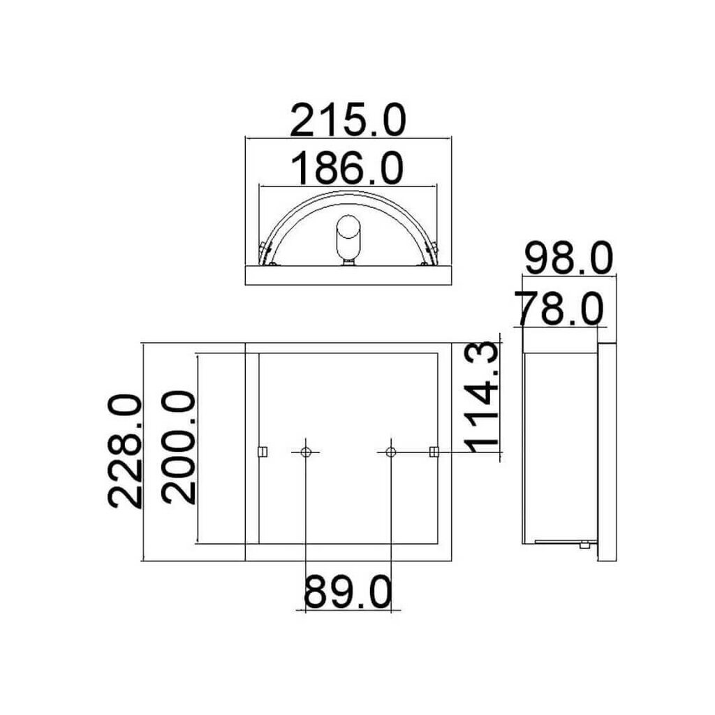 Seinavalgusti Elstead Lighting Daphne HK-DAPHNE1-BATH цена и информация | Seinavalgustid | hansapost.ee