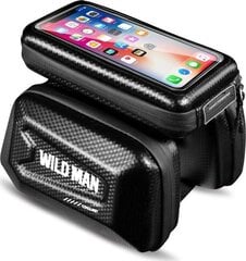 Сумка на велосипедную раму для телефона WildMan Hardpouch XL, черный цвет цена и информация | Wildman Спорт, досуг, туризм | hansapost.ee