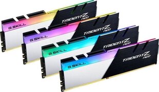 G.Skill Trident Z Neo, 128 ГБ (4x32 ГБ), DDR4, 3200 МГц (F4-3200C16Q-128GTZN) цена и информация | Объём памяти (RAM) | hansapost.ee