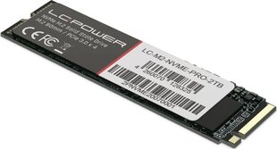 LC-Power Phenom Pro, 2 ТБ (LC-M2-NVME-PRO-2TB) цена и информация | Внутренние жёсткие диски (HDD, SSD, Hybrid) | hansapost.ee