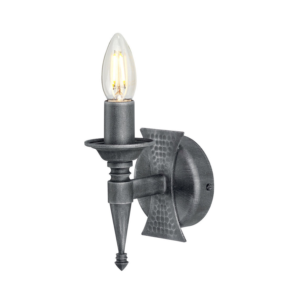 Seinavalgusti Elstead Lighting Saxon SAX1-BLK-SIL hind ja info | Seinavalgustid | hansapost.ee