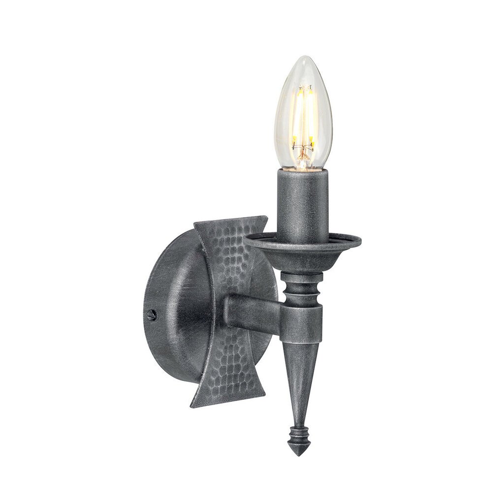 Seinavalgusti Elstead Lighting Saxon SAX1-BLK-SIL hind ja info | Seinavalgustid | hansapost.ee