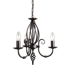 Rippvalgusti Elstead Lighting Artisan ART3-BLACK цена и информация | Люстры | hansapost.ee