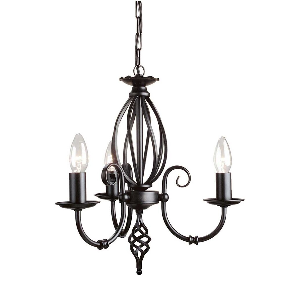 Rippvalgusti Elstead Lighting Artisan ART3-BLACK цена и информация | Rippvalgustid | hansapost.ee