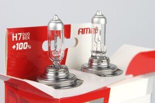 Halogeenpirnid LumiTec Silver + 100% H7 12V 55W DUO, 2 tk. hind ja info | Autopirnid | hansapost.ee