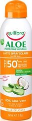 Pihustatav päikesekaitsekreem Equilibra Aloe SPF 50+, 150 ml hind ja info | Equilibra Kehahooldustooted | hansapost.ee