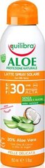 Солнцезащитный спрей Equilibra Aloe SPF 30+, 150 мл цена и информация | Кремы от загара | hansapost.ee