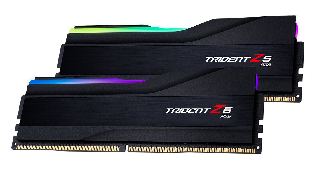 G.Skill Trident Z5 RGB, 32GB (2x16GB), DDR5, 6000MHz, Black (F5-6000J3238F16GX2-TZ5RK) hind ja info | Operatiivmälu | hansapost.ee