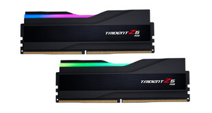 G.Skill Trident Z5 RGB, 32Гб (2x16Гб), DDR5, 6000МГц, Черный (F5-6000J3238F16GX2-TZ5RK) цена и информация | Объём памяти (RAM) | hansapost.ee