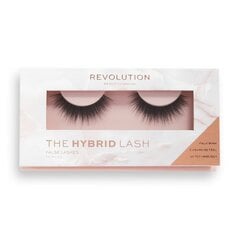 Liimitavad ripsmed makeup Revolution The Hybrid Lash False Eyelashes 5D цена и информация | Накладные ресницы, керлеры | hansapost.ee