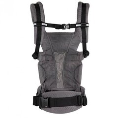 ERGObaby kandekott Omni Breeze, graphite grey, BCZ360PGRAPH hind ja info | Kõhukotid, kandekotid | hansapost.ee