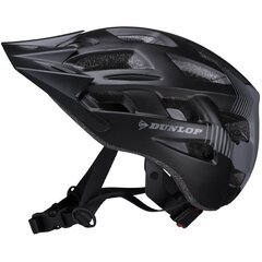 Jalgrattakiiver MTB DUNLOP 6xLED, 55-58cm цена и информация | Шлемы | hansapost.ee