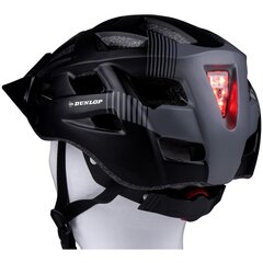 Велосипедный шлем MTB DUNLOP 6x светодиодов, 55-58 см цена и информация | Шлемы | hansapost.ee