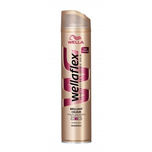 Wella flex Brilliant Color s (Juukselakk) 250 ml цена и информация | Juuste viimistlusvahendid | hansapost.ee