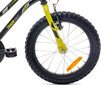 Jalgratas lastele Sun Baby Tiger Bike 16, must/kollane цена и информация | Jalgrattad | hansapost.ee
