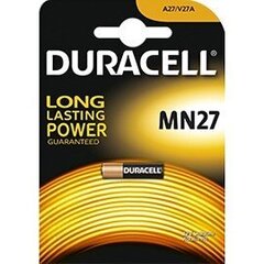 Батарейка  Duracell MN27, 1 шт. цена и информация | Батарейки | hansapost.ee