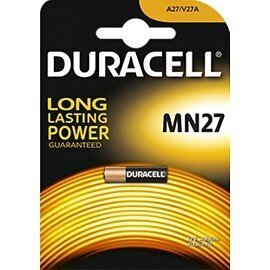 Patarei Duracell, 27A (MN27), 1tk hind ja info | Patareid | hansapost.ee