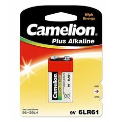 Camelion patarei Plus Alkaline, 9 V, 6LR61, 1 tk hind ja info | Patareid | hansapost.ee