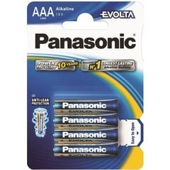 Panasonic patarei Evolta LR03 (AAA) цена и информация | Батарейки | hansapost.ee