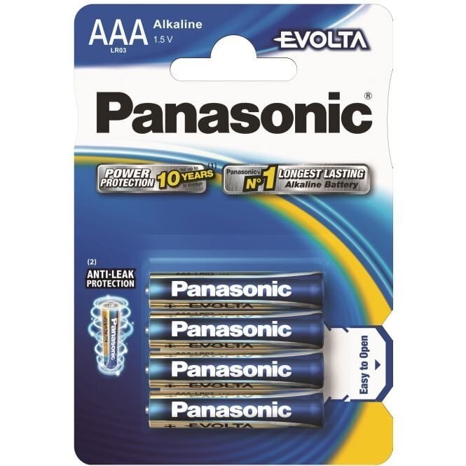 Panasonic patarei Evolta LR03 (AAA) цена и информация | Patareid | hansapost.ee