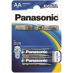 Panasonic Evolta батарейки LR6EGE/2B цена и информация | Батареи | hansapost.ee