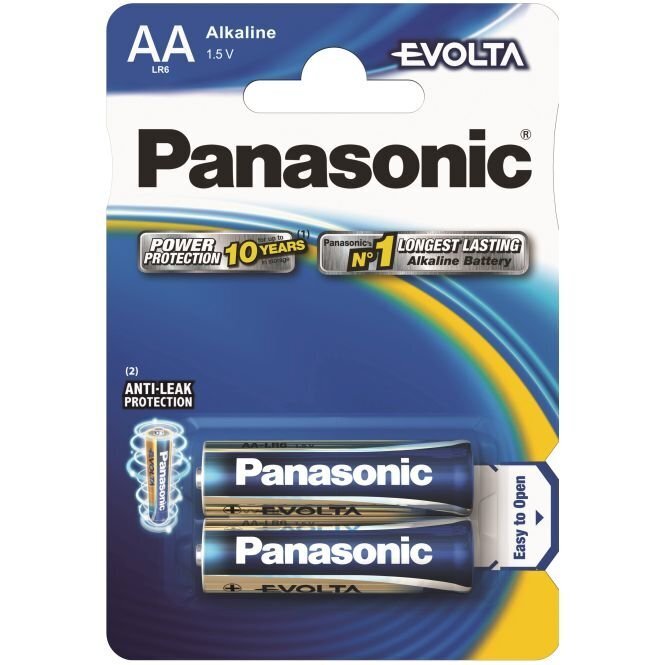 Panasonic Evolta patarei LR6EGE/2B цена и информация | Patareid | hansapost.ee