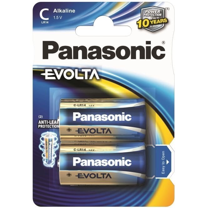 Panasonic patarei Evolta LR14 (C) hind ja info | Patareid | hansapost.ee