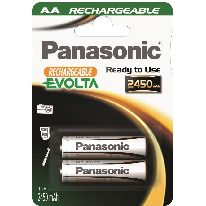 Panasonic patarei Evolta Ready to Use HR6 (AA) 2450 mAh цена и информация | Patareid | hansapost.ee