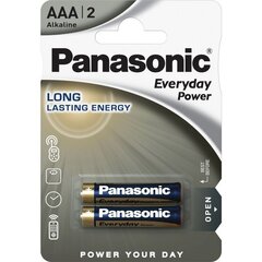 Panasonic Everyday Power батарейки LR03EPS/2B цена и информация | Батарейки | hansapost.ee
