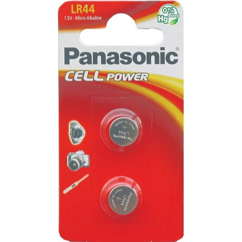Patareid Panasonic LR44L/2B цена и информация | Patareid | hansapost.ee