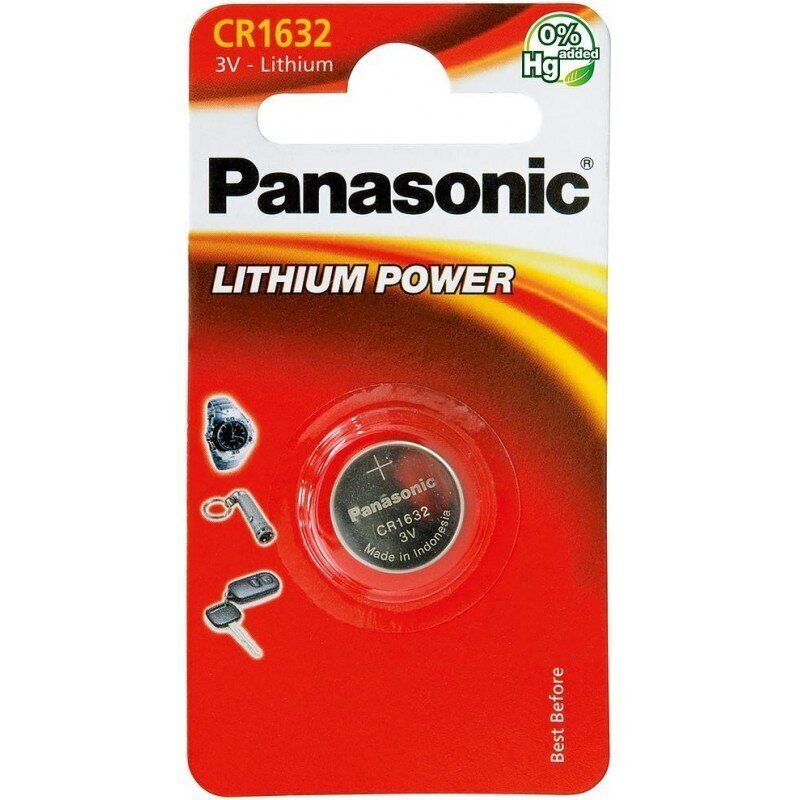 Patareid Panasonic CR1632/1B hind ja info | Patareid | hansapost.ee