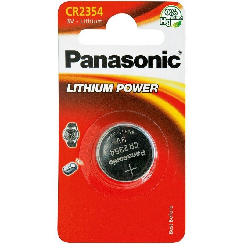 Patareid Panasonic CR2354/1B hind ja info | Patareid | hansapost.ee