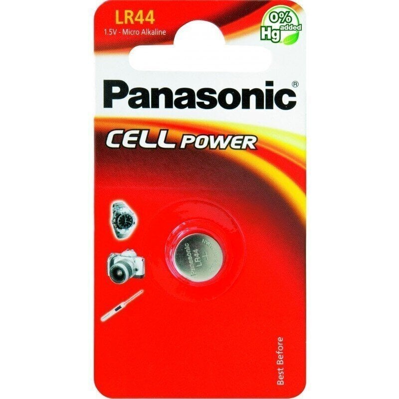 Patareid Panasonic LR44/1B цена и информация | Patareid | hansapost.ee