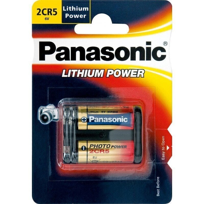 Patareid Panasonic 2CR5/1B hind ja info | Patareid | hansapost.ee