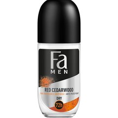 Pihustatav deodorant meestele Fa Men Anti-Perspirant Red Cedarwood, 50ml цена и информация | Дезодоранты | hansapost.ee