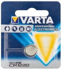 Литиевая батарейка таблеточного типа Varta VCR1220 CR1220 3 V 35 mAh цена и информация | Батерейки | hansapost.ee