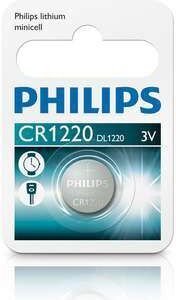 Aku Philips CR1220/00B Lithium hind ja info | Patareid | hansapost.ee