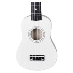 Sopran ukulele komplekt NN UK 01, valge hind ja info | Kitarrid | hansapost.ee