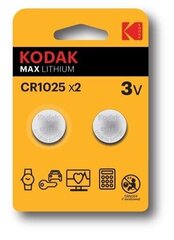 Kodak patareid 30417724, 2 tk hind ja info | Kodak Remondikaubad, sanitaartehnika ja kütteseadmed | hansapost.ee