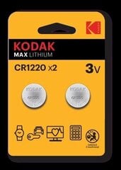 Батарейки Kodak 30417717, 2 шт. цена и информация | Kodak Освещение и электротовары | hansapost.ee