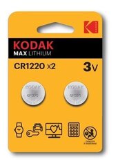 Kodak patareid 30417717, 2 tk hind ja info | Kodak Remondikaubad, sanitaartehnika ja kütteseadmed | hansapost.ee