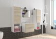Vannitoakomplekt ADRK Furniture, pruun hind ja info | Vannitoamööbli komplektid | hansapost.ee