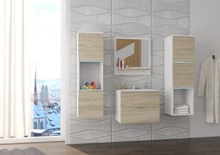 Комплект для ванной комнаты ADRK Furniture, коричневый цена и информация | Комплекты в ванную | hansapost.ee