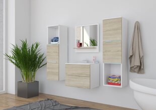 Комплект для ванной комнаты ADRK Furniture, коричневый цена и информация | Комплекты в ванную | hansapost.ee