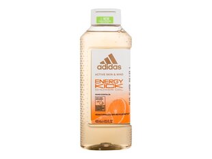 Dušigeel Adidas Energy Kick Shower Gel for Men, 400 hind ja info | Adidas Parfüümid, lõhnad ja kosmeetika | hansapost.ee