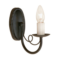 Настенный светильник Elstead Lighting Minster MN1-BLACK цена и информация | Настенные светильники | hansapost.ee