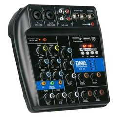 DJ пульт DNA MIX 4U USB MP3 Bluetooth, аналоговый, 4 канала цена и информация | DJ пульты | hansapost.ee