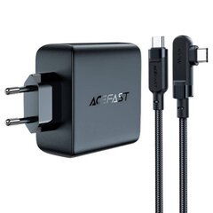 Wall charger Acefast  A37 PD100W GAN, 4x USB, 100 Вт (white) цена и информация | Зарядные устройства для телефонов | hansapost.ee